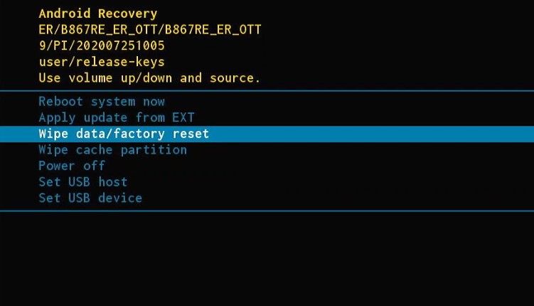 Как сделать сброс через Recovery на приставке Movix Pro ZTE/ Movix